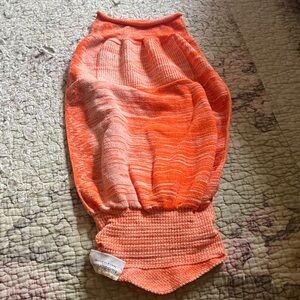 Orange swaddelini baby swaddle for newborn